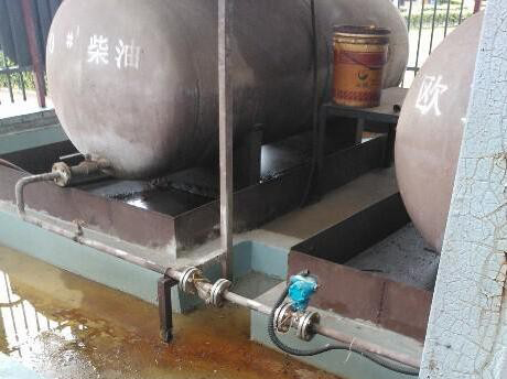 柴油流量計現場安裝使用圖